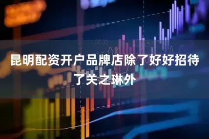 昆明配资开户品牌店除了好好招待了关之琳外