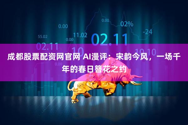 成都股票配资网官网 AI漫评：宋韵今风，一场千年的春日簪花之约