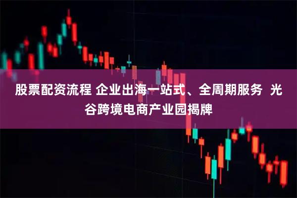 股票配资流程 企业出海一站式、全周期服务  光谷跨境电商产业园揭牌