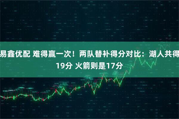 易鑫优配 难得赢一次！两队替补得分对比：湖人共得19分 火箭则是17分